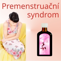Premenstruační syndrom a bylinné kapky Afrodíté