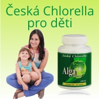 Česká Chlorella pro děti - Alga spring 200 tablet